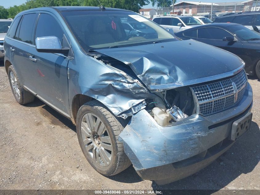 2010 Lincoln Mkx VIN: 2LMDJ6JC8ABJ34698 Lot: 39459046