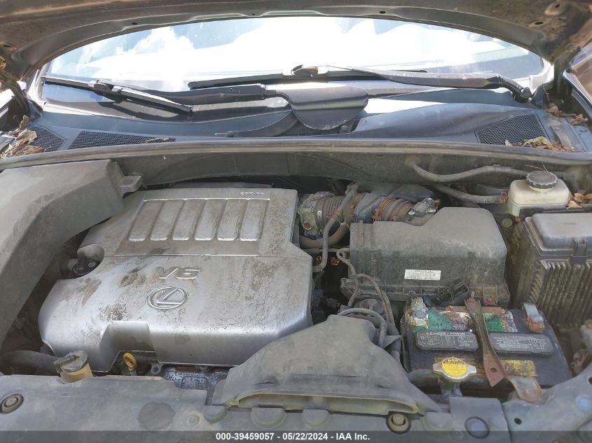 2009 Lexus Rx 350 VIN: 2T2HK31U59C101212 Lot: 39459057