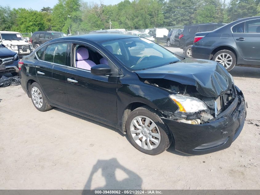 2014 NISSAN SENTRA S/SV/SR/SL - 3N1AB7AP8EY337535