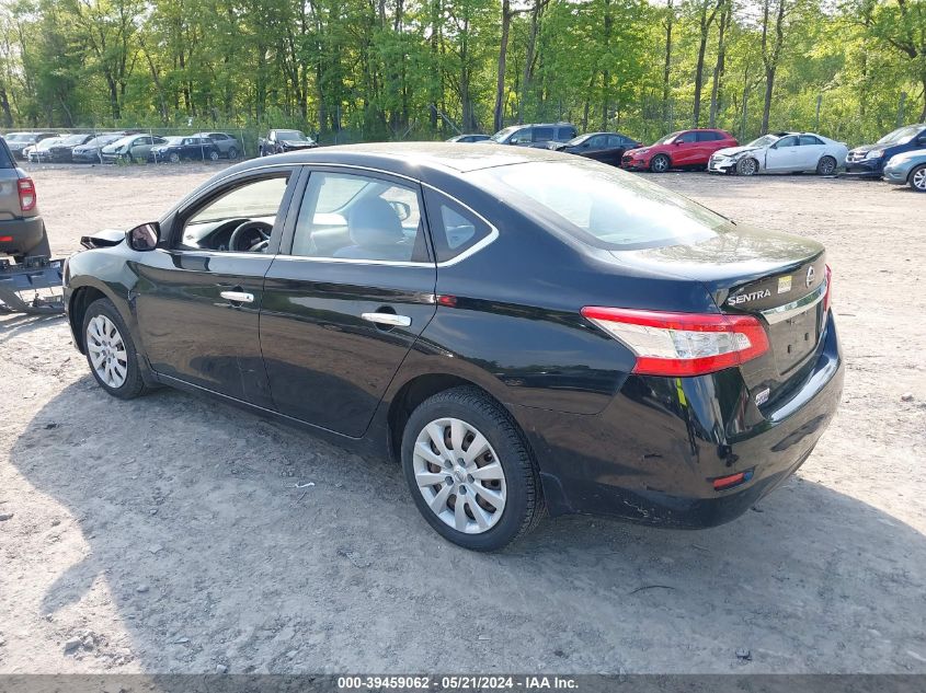 2014 NISSAN SENTRA S/SV/SR/SL - 3N1AB7AP8EY337535