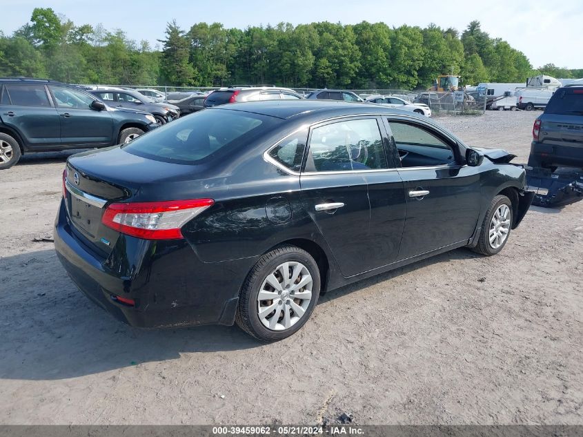 2014 Nissan Sentra S/Sv/Sr/Sl VIN: 3N1AB7AP8EY337535 Lot: 39459062