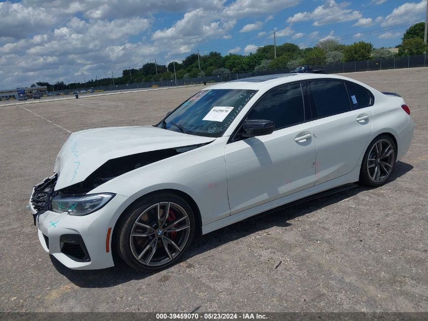 2021 BMW 3 Series M340I VIN: 3MW5U7J00M8C10737 Lot: 39459070