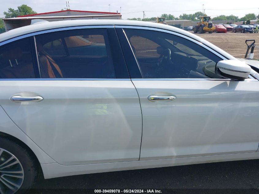 2017 BMW 530I xDrive VIN: WBAJA7C3XHG906608 Lot: 39459078