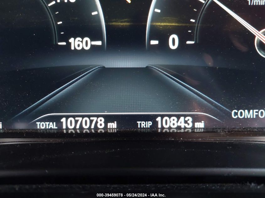 2017 BMW 530I xDrive VIN: WBAJA7C3XHG906608 Lot: 39459078