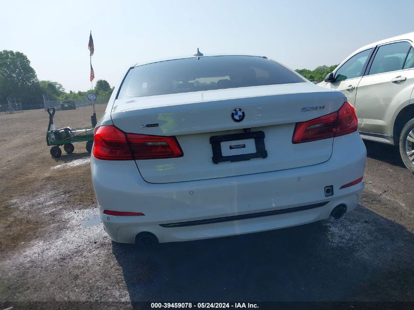 2017 BMW 530I xDrive VIN: WBAJA7C3XHG906608 Lot: 39459078