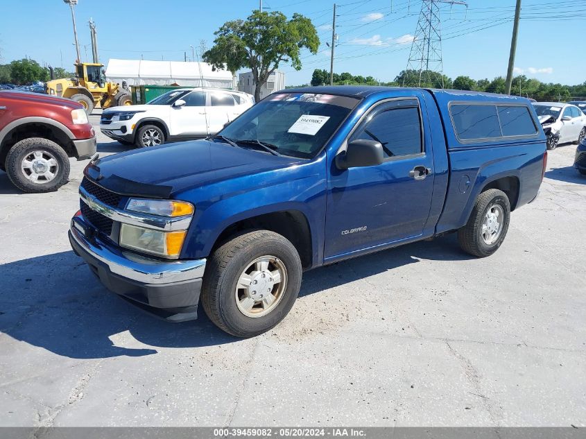 2004 Chevrolet Colorado Ls VIN: 1GCCS146048192846 Lot: 39459082