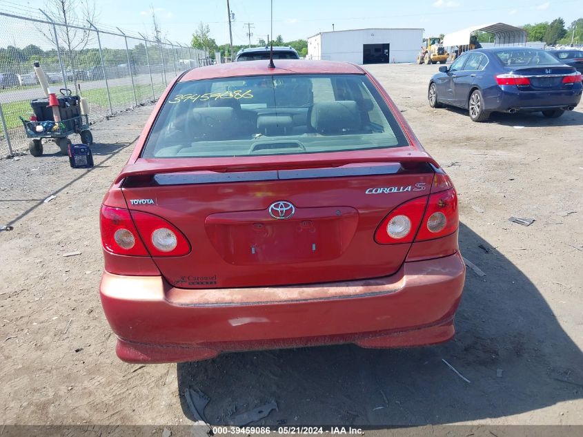 2005 Toyota Corolla S VIN: 2T1BR32E95C499662 Lot: 39459086