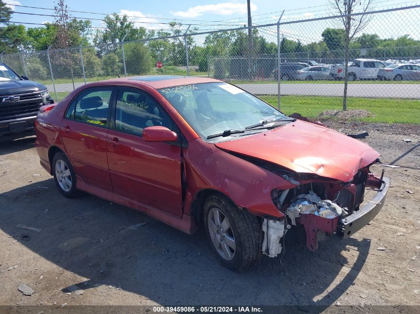 2005 Toyota Corolla S VIN: 2T1BR32E95C499662 Lot: 39459086