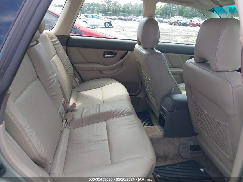 2003 Subaru Outback H6-3.0 L.l. Bean Edition VIN: 4S3BH806337626903 Lot: 39459090