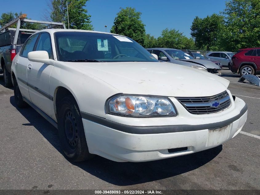 2003 Chevrolet Impala VIN: 2G1WF52EX39362807 Lot: 39459093