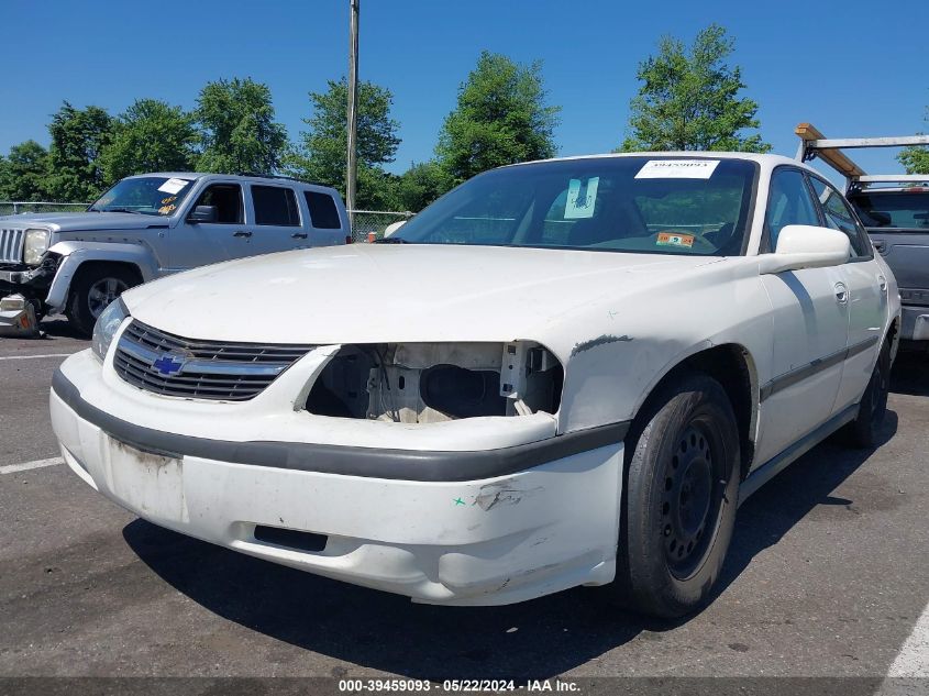 2003 Chevrolet Impala VIN: 2G1WF52EX39362807 Lot: 39459093