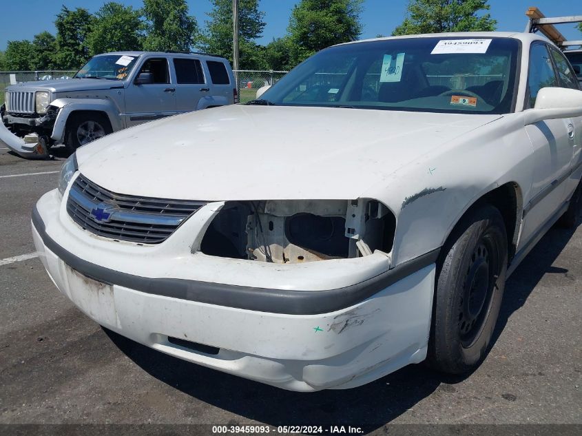 2003 Chevrolet Impala VIN: 2G1WF52EX39362807 Lot: 39459093