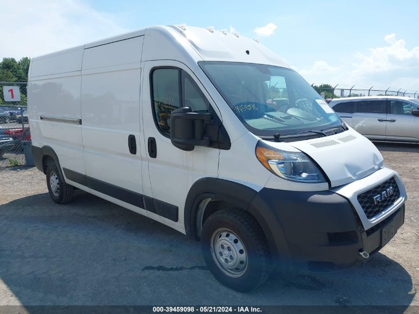 2021 Ram Promaster 2500 High Roof 159 Wb VIN: 3C6LRVDG8ME507045 Lot: 39459098