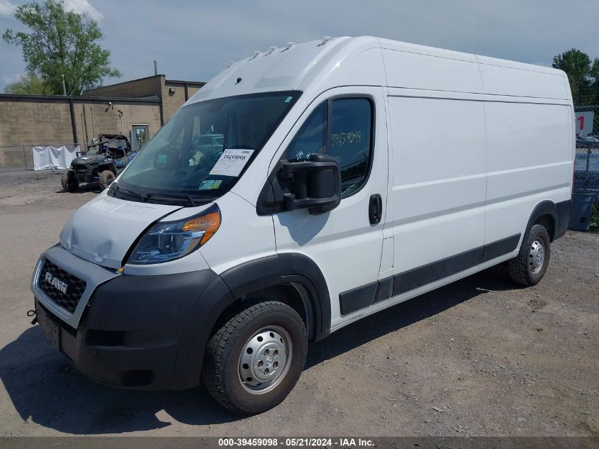 2021 Ram Promaster 2500 High Roof 159 Wb VIN: 3C6LRVDG8ME507045 Lot: 39459098