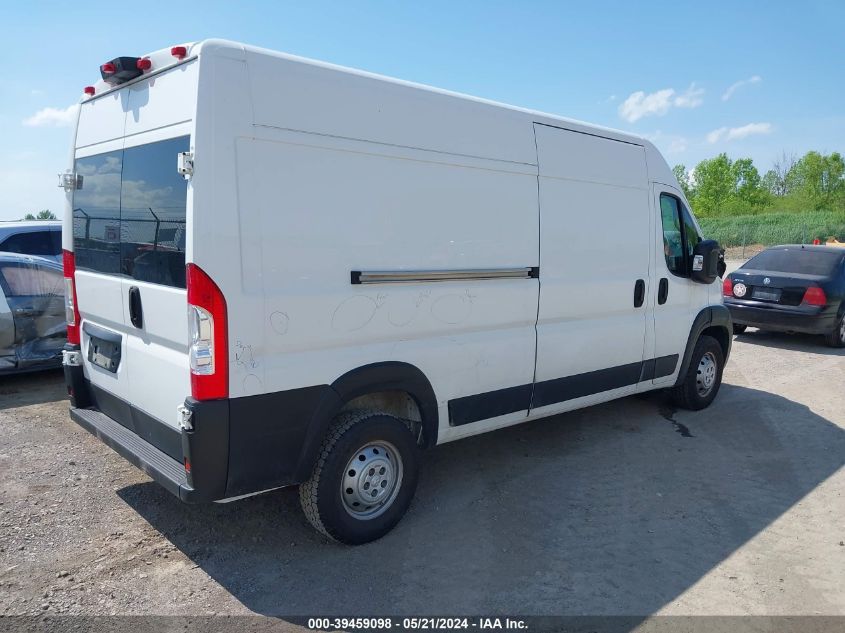 2021 Ram Promaster 2500 High Roof 159 Wb VIN: 3C6LRVDG8ME507045 Lot: 39459098