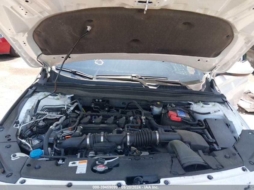 2021 Honda Accord Lx VIN: 1HGCV1F15MA107504 Lot: 39459099