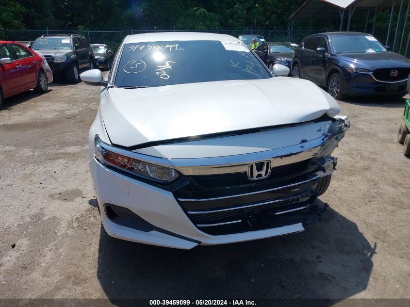 2021 Honda Accord Lx VIN: 1HGCV1F15MA107504 Lot: 39459099