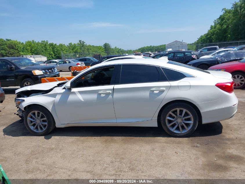 2021 Honda Accord Lx VIN: 1HGCV1F15MA107504 Lot: 39459099
