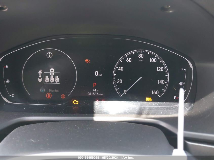 2021 Honda Accord Lx VIN: 1HGCV1F15MA107504 Lot: 39459099