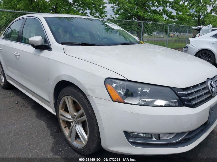 2014 Volkswagen Passat 1.8T Sel Premium VIN: 1VWCT7A3XEC081579 Lot: 39459100