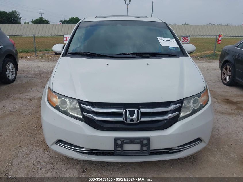 2014 Honda Odyssey Ex-L VIN: 5FNRL5H63EB088670 Lot: 40677550