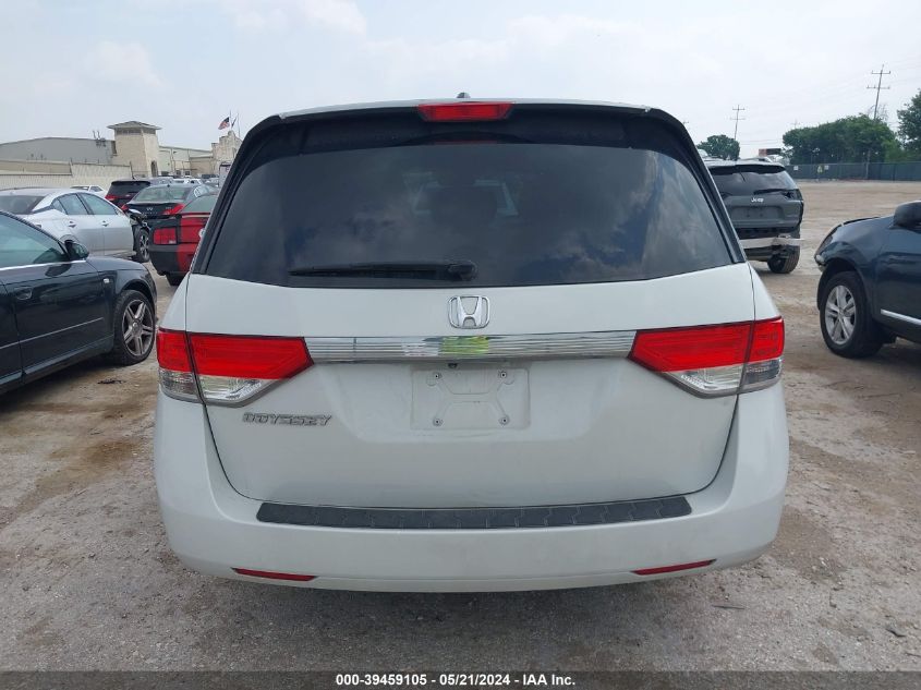 2014 Honda Odyssey Ex-L VIN: 5FNRL5H63EB088670 Lot: 40677550