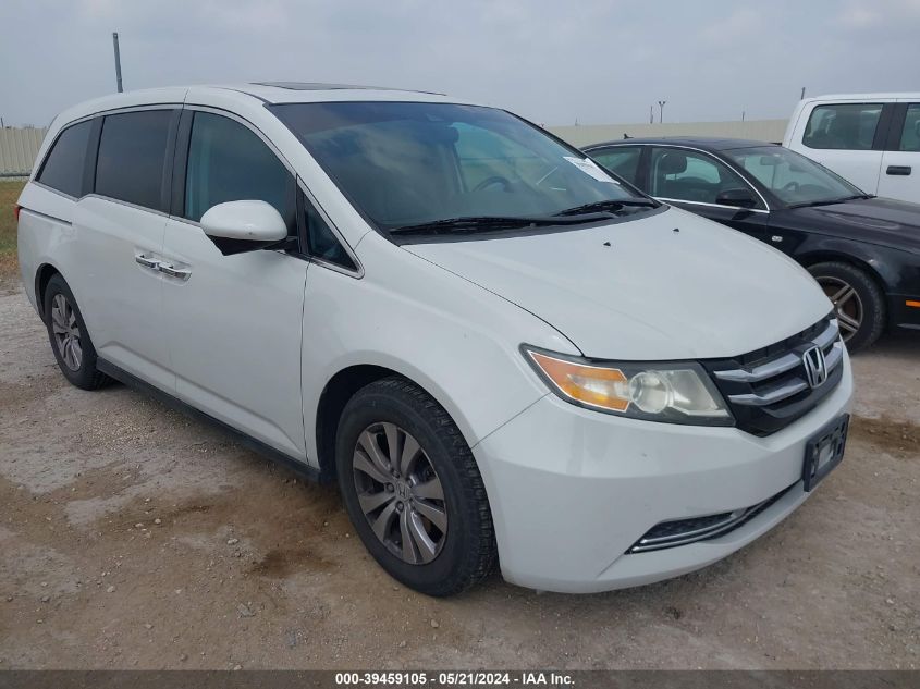 2014 Honda Odyssey Ex-L VIN: 5FNRL5H63EB088670 Lot: 40677550