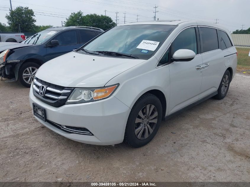 2014 Honda Odyssey Ex-L VIN: 5FNRL5H63EB088670 Lot: 40677550