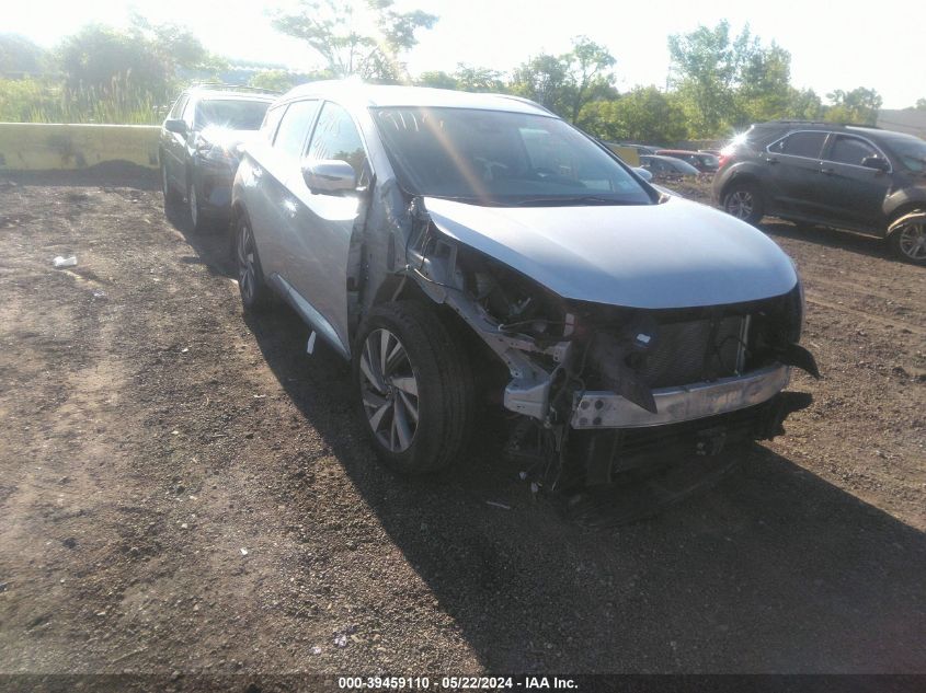 2021 Nissan Murano Sl Intelligent Awd VIN: 5N1AZ2CS1MC136642 Lot: 39459110