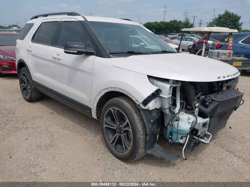 2015 Ford Explorer Sport VIN: 1FM5K8GT8FGC63329 Lot: 39459112