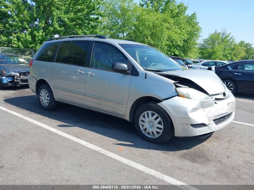 2006 Toyota Sienna Ce VIN: 5TDZA23C86S540434 Lot: 39459115