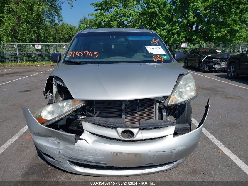 2006 Toyota Sienna Ce VIN: 5TDZA23C86S540434 Lot: 39459115