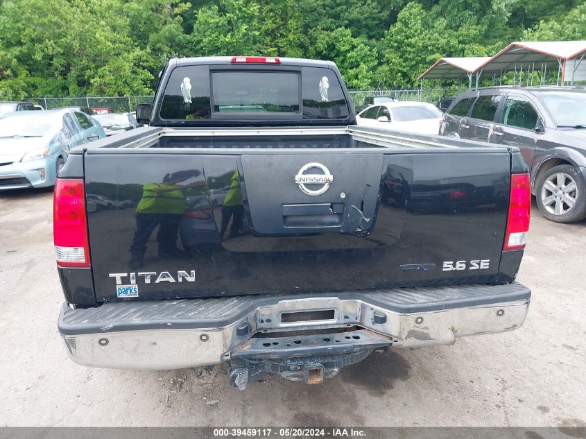 2008 Nissan Titan Se VIN: 1N6BA07G68N335428 Lot: 39459117