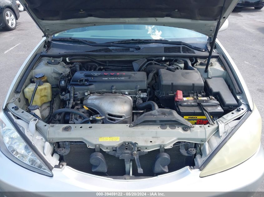 2004 Toyota Camry Le VIN: JTDBE32K440271658 Lot: 39459122