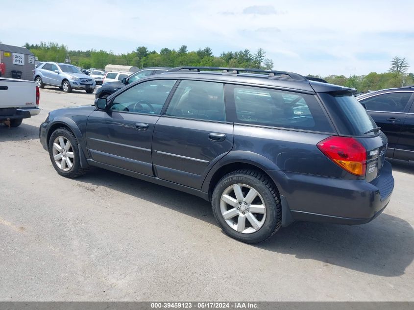 2007 Subaru Outback 2.5I Limited VIN: 4S4BP62C877304480 Lot: 39459123