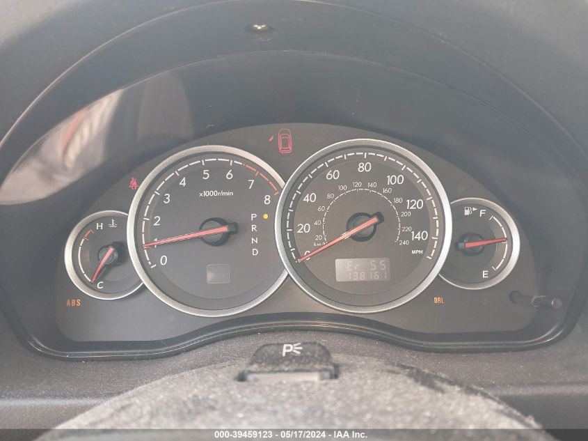 2007 Subaru Outback 2.5I Limited VIN: 4S4BP62C877304480 Lot: 39459123