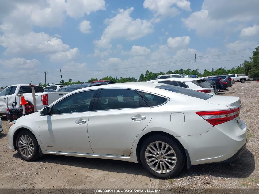 2013 Toyota Avalon Hybrid Limited VIN: 4T1BD1EB5DU003189 Lot: 39459136