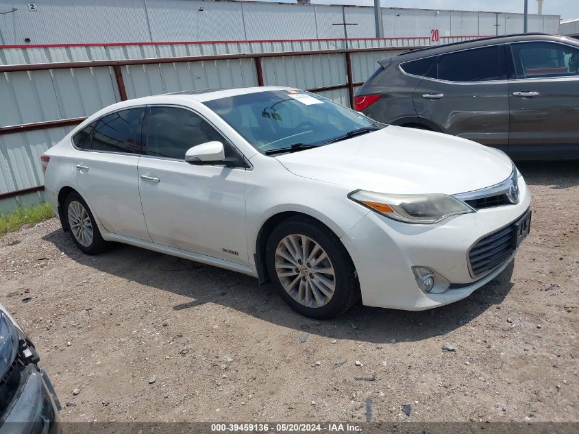 2013 Toyota Avalon Hybrid Limited VIN: 4T1BD1EB5DU003189 Lot: 39459136