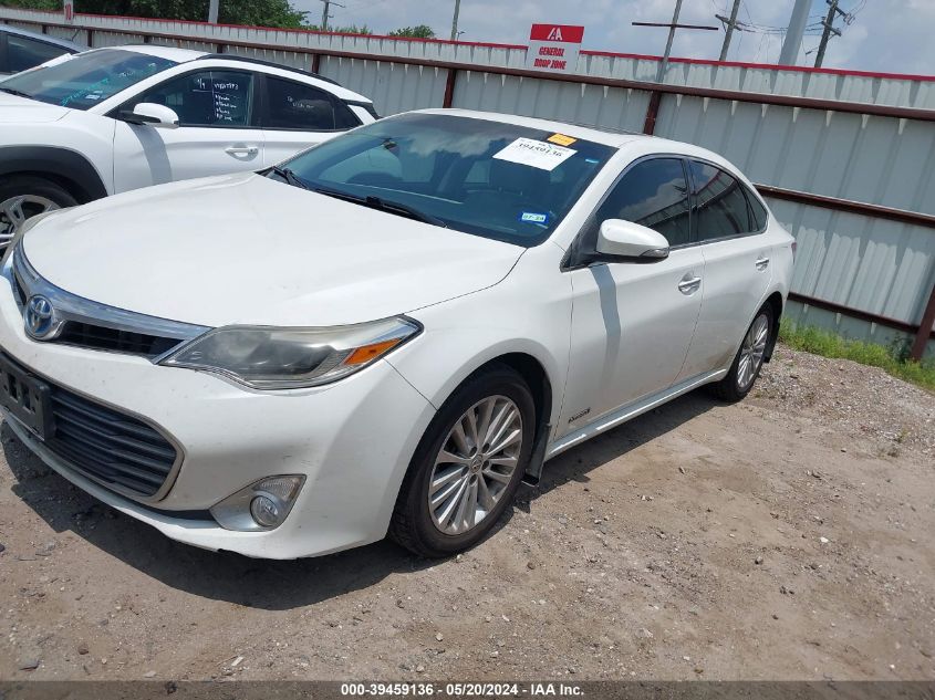 2013 Toyota Avalon Hybrid Limited VIN: 4T1BD1EB5DU003189 Lot: 39459136