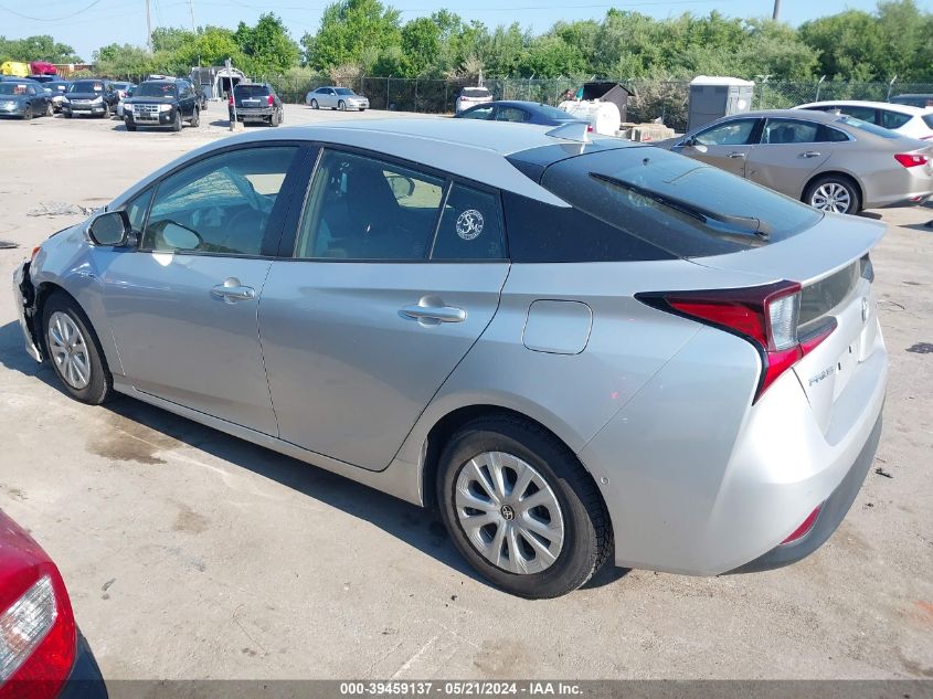 2019 Toyota Prius VIN: JTDKARFU8K3071906 Lot: 39459137