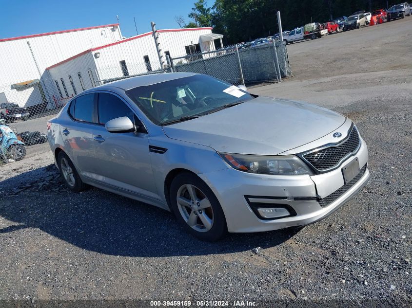 2014 Kia Optima Lx VIN: 5XXGM4A73EG311286 Lot: 39459159