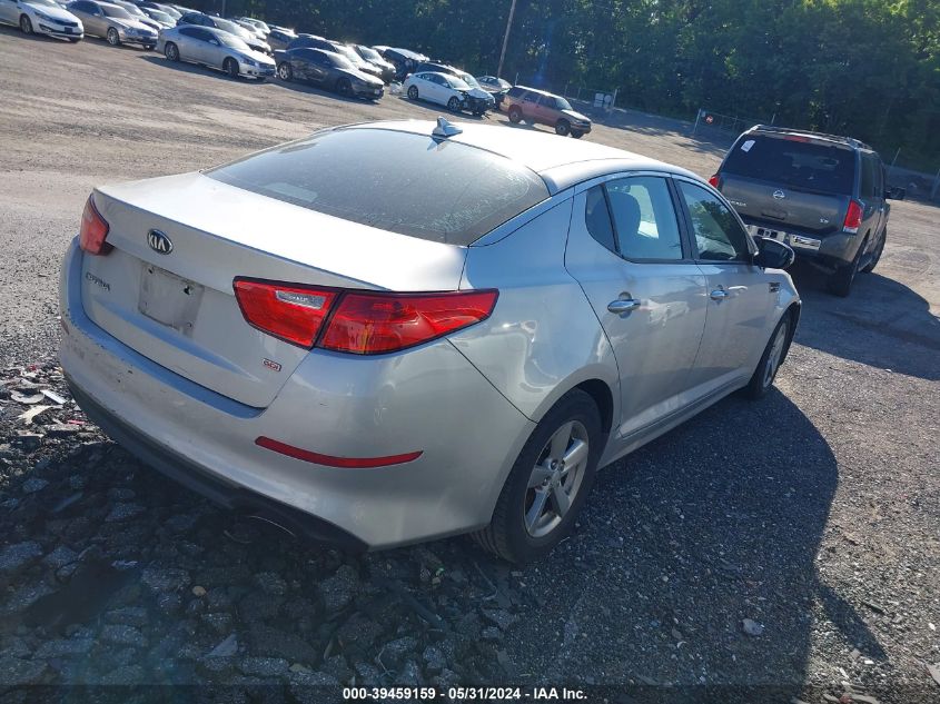 2014 Kia Optima Lx VIN: 5XXGM4A73EG311286 Lot: 39459159