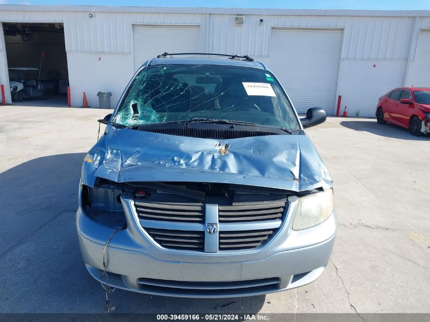 2005 Dodge Grand Caravan Se VIN: 2D4GP24R75R107433 Lot: 39459166