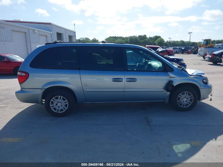 2005 Dodge Grand Caravan Se VIN: 2D4GP24R75R107433 Lot: 39459166