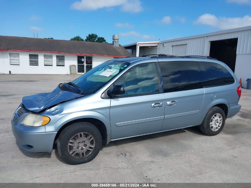 2005 Dodge Grand Caravan Se VIN: 2D4GP24R75R107433 Lot: 39459166
