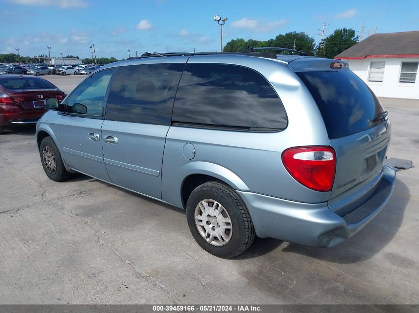 2005 Dodge Grand Caravan Se VIN: 2D4GP24R75R107433 Lot: 39459166