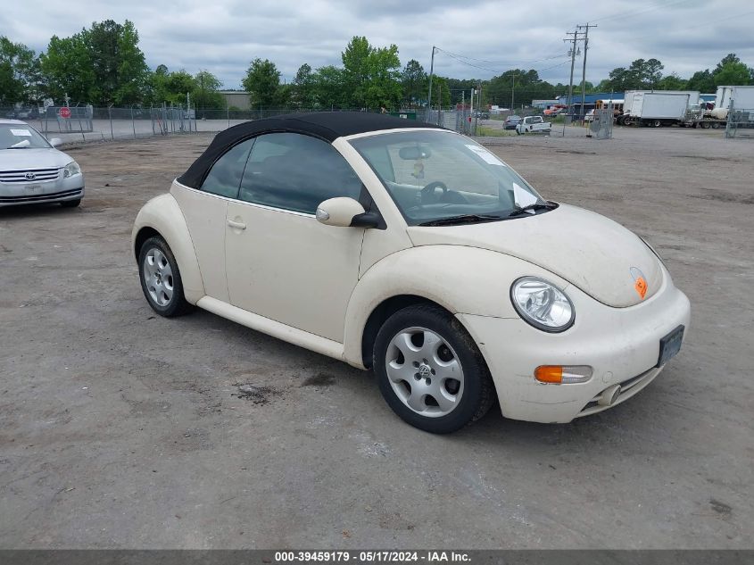 2003 Volkswagen New Beetle Gls VIN: 3VWCK21YX3M318746 Lot: 39459179