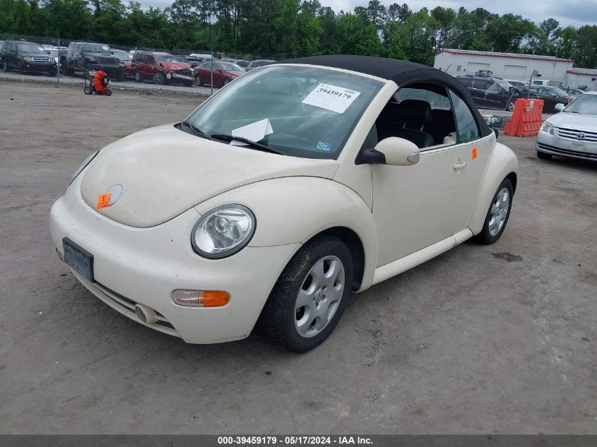 2003 Volkswagen New Beetle Gls VIN: 3VWCK21YX3M318746 Lot: 39459179