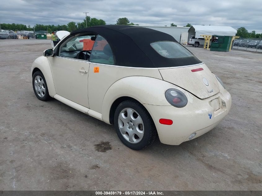 2003 Volkswagen New Beetle Gls VIN: 3VWCK21YX3M318746 Lot: 39459179