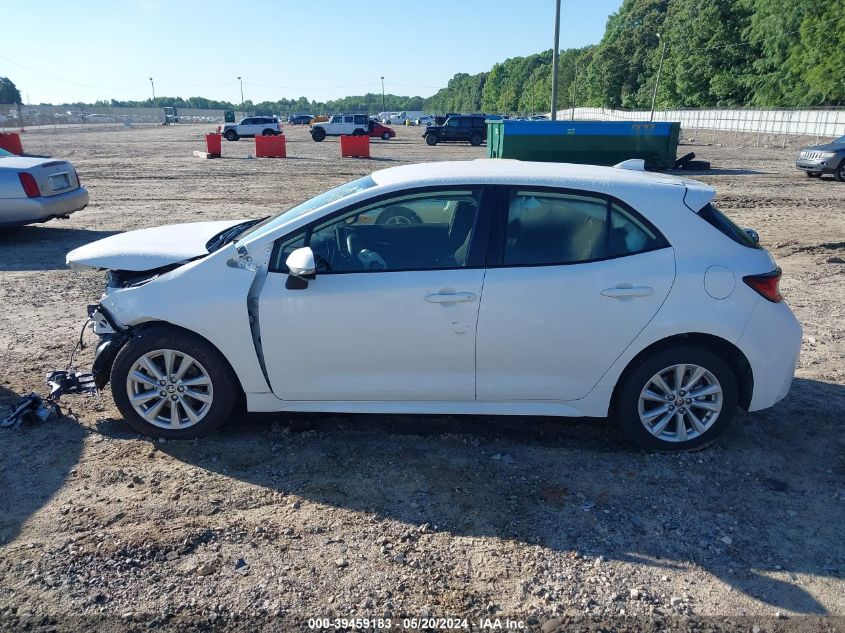 2023 Toyota Corolla Se VIN: JTND4MBE7P3202232 Lot: 39459183